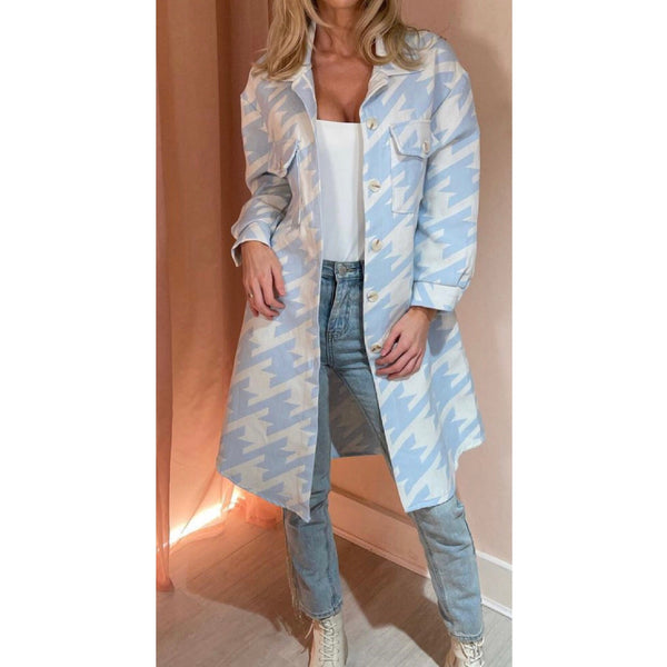 Blue jacket - Layna’s Boutique   clothing boutique loungewear, tracksuits, dresses
