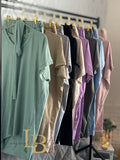 Short sleeve loungewear - Layna’s Boutique   clothing boutique loungewear, tracksuits, dresses